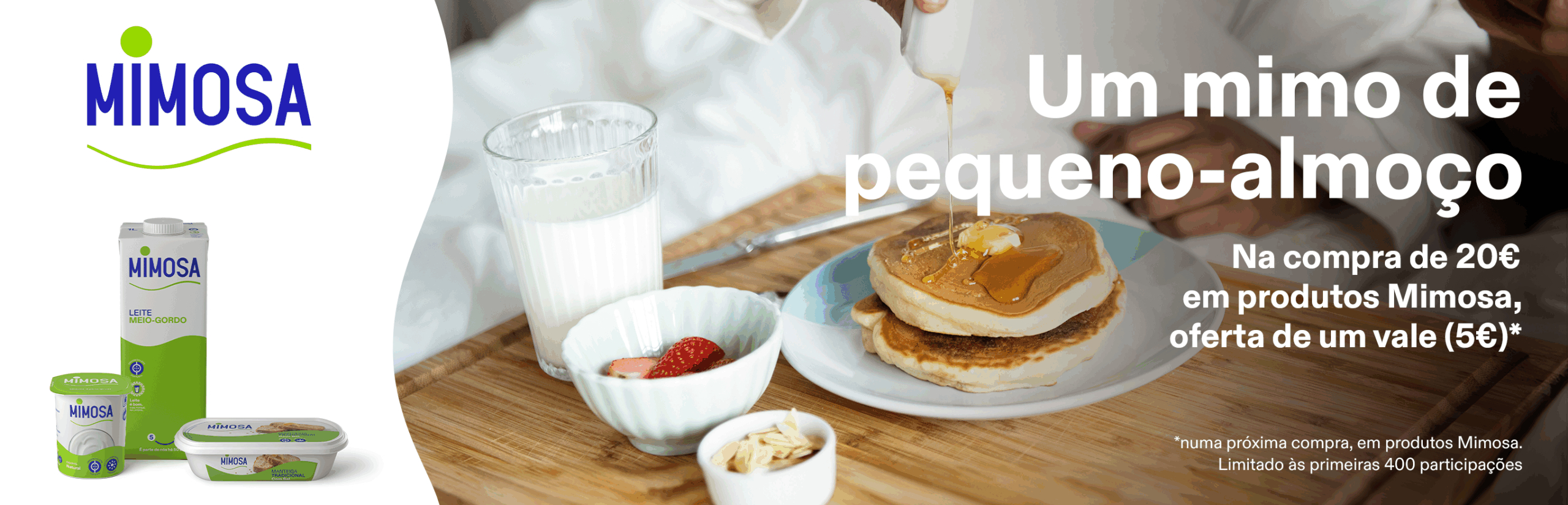 Campanha Mimosa: Um Pequeno-almoço com Mimo